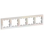 Рамка 5-ая, универсальная Systeme Electric AtlasDesign Жемчуг ATN000405