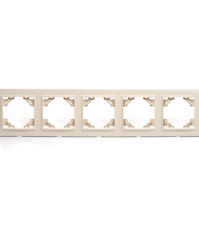 Рамка 5-местная горизонтальная Stekker Эрна 39621