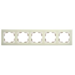 Рамка 5-местная Stekker Катрин GFR00-7005-07 49039