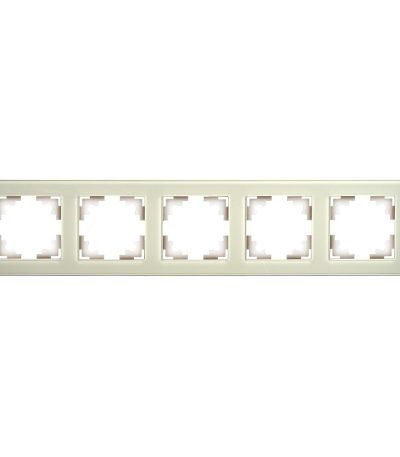 Рамка 5-местная Stekker Катрин GFR00-7005-07 49039