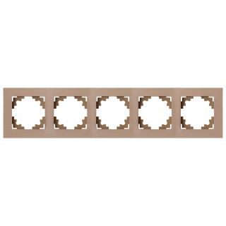 Рамка 5-местная Stekker Катрин MFR00-7005-02 50026