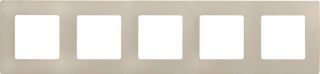 Рамка 5-постовая Legrand Etika слоновая кость 672515