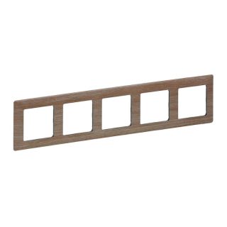 Рамка 5-постовая Legrand Valena Life Светлое дерево 754185