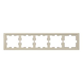 Рамка 5-постовая Schneider Electric Merten D-Life MTN4050-6533