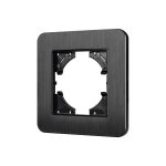 Рамка алюминиевая на 1 пост Arlight FRM-AKIRY-AL-1-BK 049681