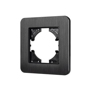 Рамка алюминиевая на 1 пост Arlight FRM-AKIRY-AL-1-BK 049681