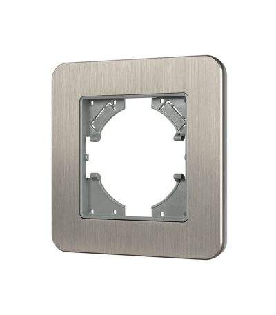 Рамка алюминиевая на 1 пост Arlight FRM-AKIRY-AL-1-SR 049680