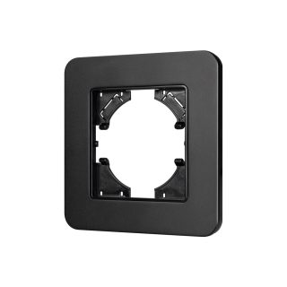 Рамка алюминиевая на 1 пост Arlight FRM-AKIRY-SFAL-1-BK 049685