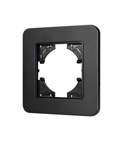 Рамка алюминиевая на 1 пост Arlight FRM-AKIRY-SFAL-1-BK 049685