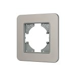 Рамка алюминиевая на 1 пост Arlight FRM-AKIRY-SFAL-1-SR 049684