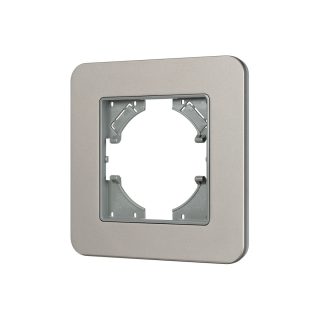 Рамка алюминиевая на 1 пост Arlight FRM-AKIRY-SFAL-1-SR 049684