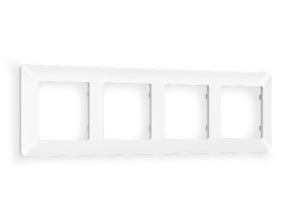 Рамка четырехместная Ambrella Volt Line AF110124