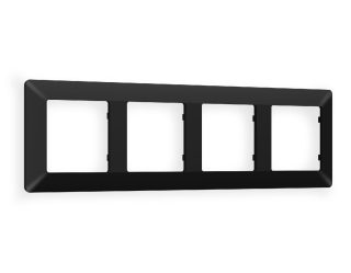 Рамка четырехместная Ambrella Volt Line AF110704