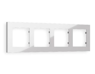 Рамка четырехместная Ambrella Volt Techno AF220404
