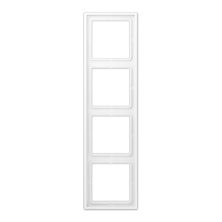 Рамка четырехместная Jung LS984WWM