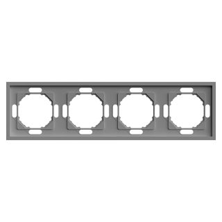 Рамка четырехместная Stekker Эмили PFR00-5004-10 49965