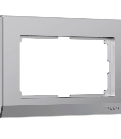 Рамка для двойной розетки Werkel Stark серебряный W0081806 4690389162091
