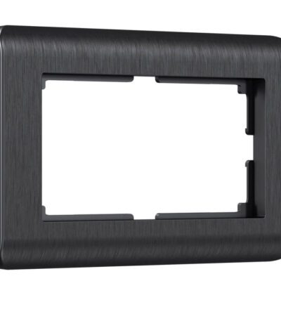 Рамка для двойной розетки Werkel Stream графит W0082104 4690389162541