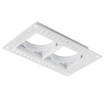 Рамка двойная квадратная скрытого монтажа для светодиодных модулей 0750хх Lightstar Stella 075226-01