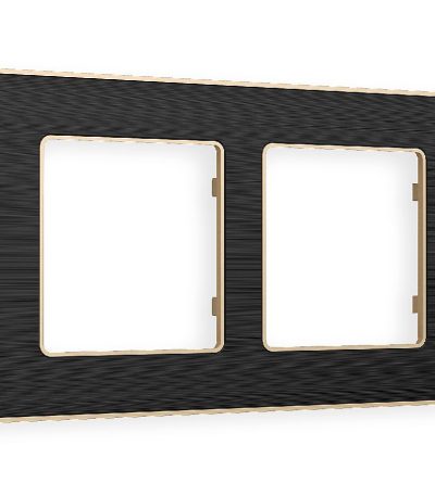 Рамка двухместная Ambrella Volt Arctic AF580542