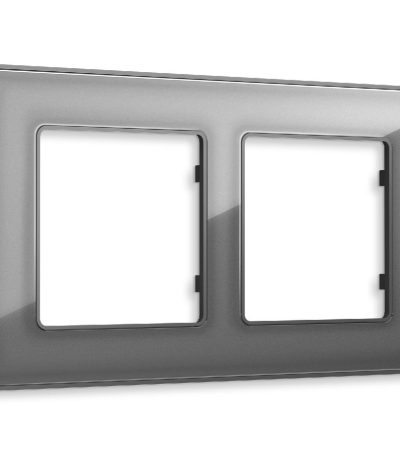 Рамка двухместная Ambrella Volt Arctic AF580652