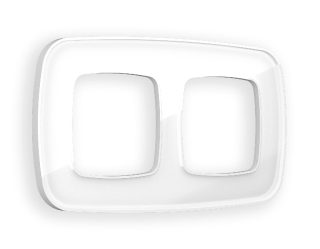 Рамка двухместная Ambrella Volt Coint OF640102