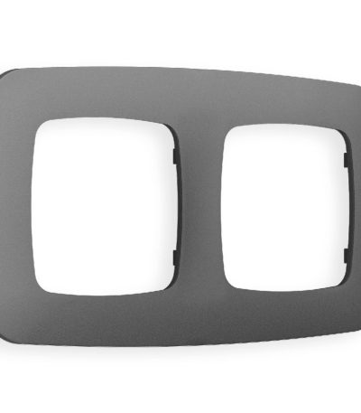 Рамка двухместная Ambrella Volt Ecta OF140652