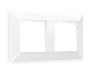 Рамка двухместная Ambrella Volt Line AF110102