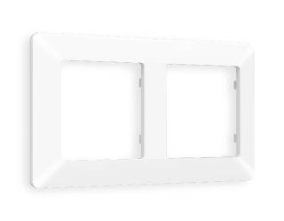 Рамка двухместная Ambrella Volt Line AF110122