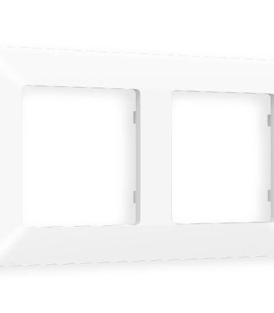 Рамка двухместная Ambrella Volt Line AF110122