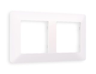 Рамка двухместная Ambrella Volt Line AF110202