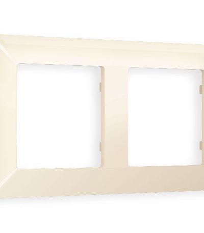 Рамка двухместная Ambrella Volt Line AF110302