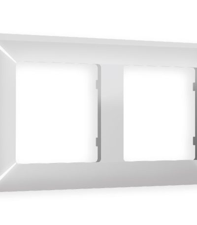 Рамка двухместная Ambrella Volt Line AF110402