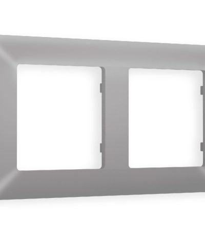 Рамка двухместная Ambrella Volt Line AF110502