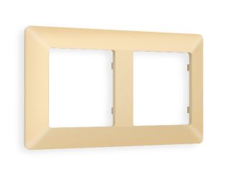 Рамка двухместная Ambrella Volt Line AF110602