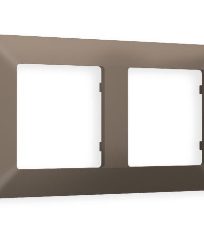 Рамка двухместная Ambrella Volt Line AF110632