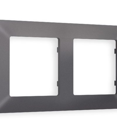 Рамка двухместная Ambrella Volt Line AF110652