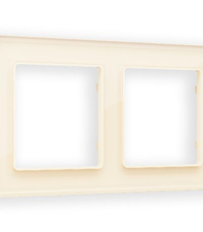 Рамка двухместная Ambrella Volt Platos AF330302