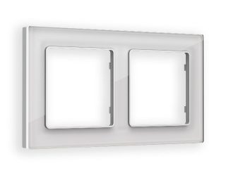 Рамка двухместная Ambrella Volt Platos AF330402