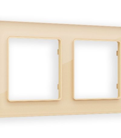 Рамка двухместная Ambrella Volt Platos AF330602