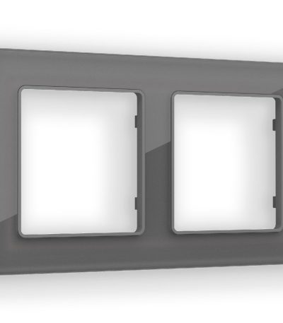 Рамка двухместная Ambrella Volt Platos AF330652