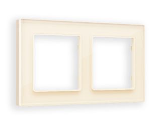 Рамка двухместная Ambrella Volt Platos AF380302