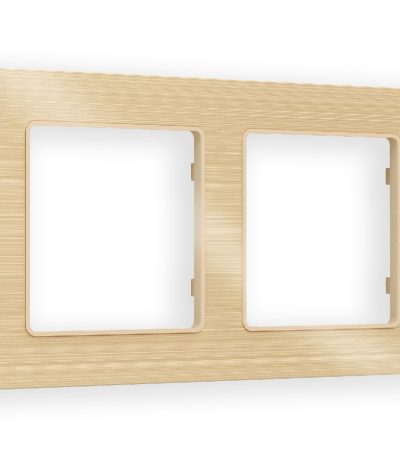 Рамка двухместная Ambrella Volt Platos AF550302