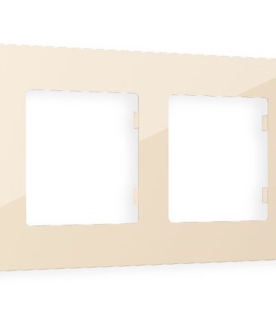 Рамка двухместная Ambrella Volt Qubi AF250302