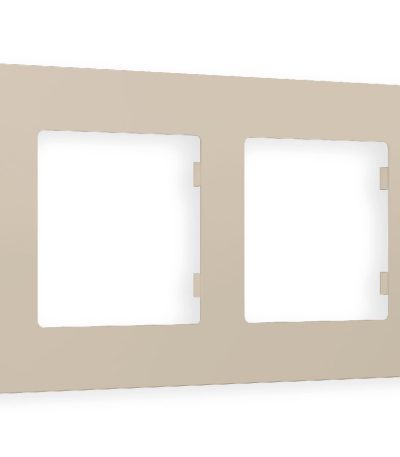 Рамка двухместная Ambrella Volt Qubi AF250362