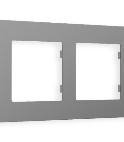 Рамка двухместная Ambrella Volt Qubi AF250502