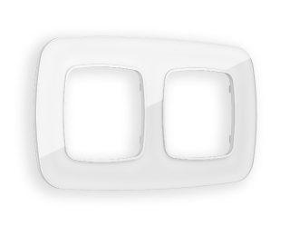 Рамка двухместная Ambrella Volt Radian OF320102