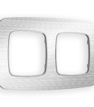 Рамка двухместная Ambrella Volt Radian OF580102