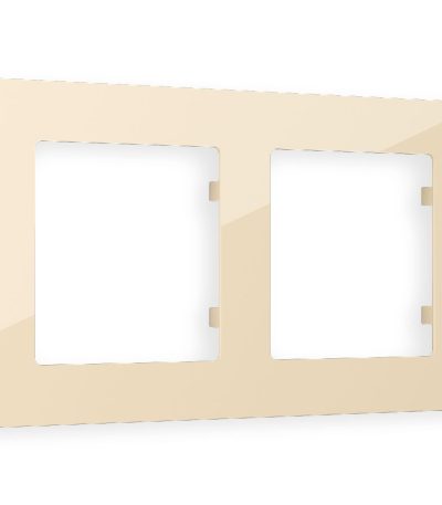 Рамка двухместная Ambrella Volt Techno AF220302