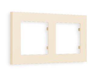 Рамка двухместная Ambrella Volt Techno AF220332